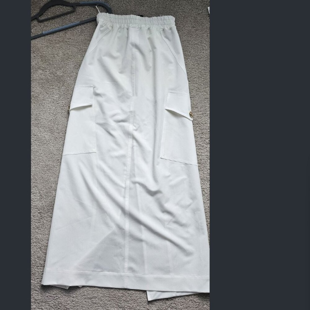 PINKO Maxi Skirts White size S - Picture 6 of 12